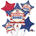 Welcome Back Patriotic Bouquet Of Balloons 