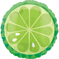 18" Tropical Lime Fruit Mylar Balloon