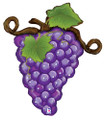 Linky Grapes Purple Shape