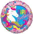 Unicorn Classic Birthday Foil Balloon