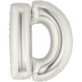 40" Megaloon Letter D Silver
