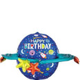 30 Happy Birthday Colorful Galaxy Ultra-Shape