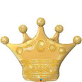 41" Gold Crown Helium Shape