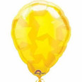 18" Anagram Perfect Balloon - Yellow Star