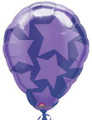 18" Anagram Perfect Balloon - Purple Star