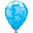 18" Anagram Perfect Balloon - Blue Star