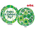 16" Orbz Multi-Film Happy St. Patrick's Day Balloon 