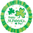 18" Lucky Wishes St. Patrick's Day Balloon