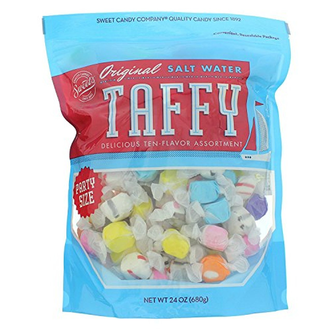 Sweet's Original Salt Water Taffy, 24oz Portland Balloon Delivery