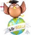 The World is Yours Graduation Owl