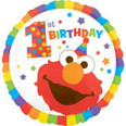 18" Sesame Street Elmo 1st Birthday