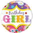 18" Birthday Girl Circus Stars