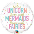 18" Unicorns, Mermaids and Fairies