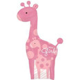 Safari Baby Girl Giraffe SuperShape