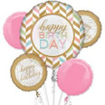Pastel Confetti Celebration Bouquet of Balloons