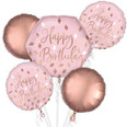 Blush Birthday Bouquet of Balloons