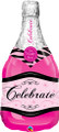 39" Celelbrate Pink Champagne Bottle
