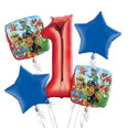 PAW Patrol 1st Birthday Balloon Bouquet