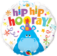 18" Hip Hip Hooray Hippo