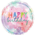 28" Girl-Chella Farris Wheel Birthday Balloon