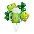 Happy St Patrick's Day Foil Balloon Bouquet