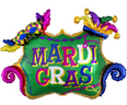 Mardi Gras Celebration SuperShape