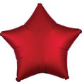 Satin Luxe™ Sangria Foil Star