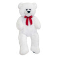 28.5" White Jumbo Cuddle Bear by Fiesta