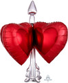 Hearts and Aarows Ultra Shape Balloon