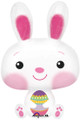 Bunny witgh Egg SuperShape Foil Balloon