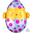 Chick in Egg Easter Supershape Balloon