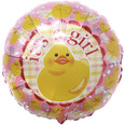 It's a Girl Duck Balloon