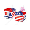 USA American Flag Cubez Balloon