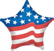 Anagram 32435 American Flag Star Balloon
UPC  026635324359