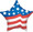 Anagram 32435 American Flag Star Balloon
UPC  026635324359
