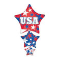 42in. American Patriotic Star Stacker Shape 
UPC 026635173919