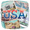 Anagram 25985  18" Patriotic Postcards Balloon
UPC 026635259859