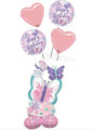 Flutters Butterfly Birthday Bouquet with AirLoonz