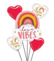 Love Vibes Boho Balloon Bouquet