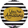 18" Your Amazing Black and White Stripes