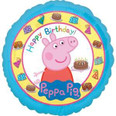 18" Peppa Pig Pirthday Balloon