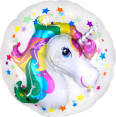 20"  Insider Rainbow Unicorn Balloon