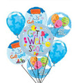 Sorry You're Blue Balloon Bouquet