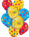 Celebrate Orbz Birthday Bouquet