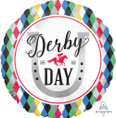 18" Derby Day Foil Balloon 