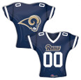 24" NFL Football Jumbo Los Angeles Rams Jersey Foil Balloon