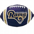 18" NFL Los Angeles Rams Football Balloons 