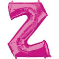 32" Letter "Z" Pink
