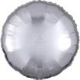 18" Silver Round - Circle Foil Balloon