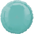 18" Robin's Egg Blue Round-Circle Foil Balloon